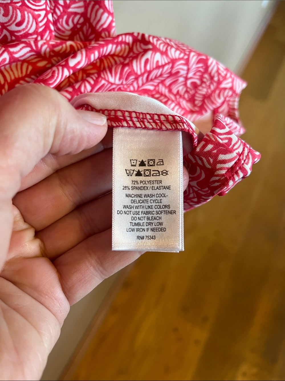 Tommy Bahama Pink & White Racquet & Paddle Dress - Picture 8 of 8